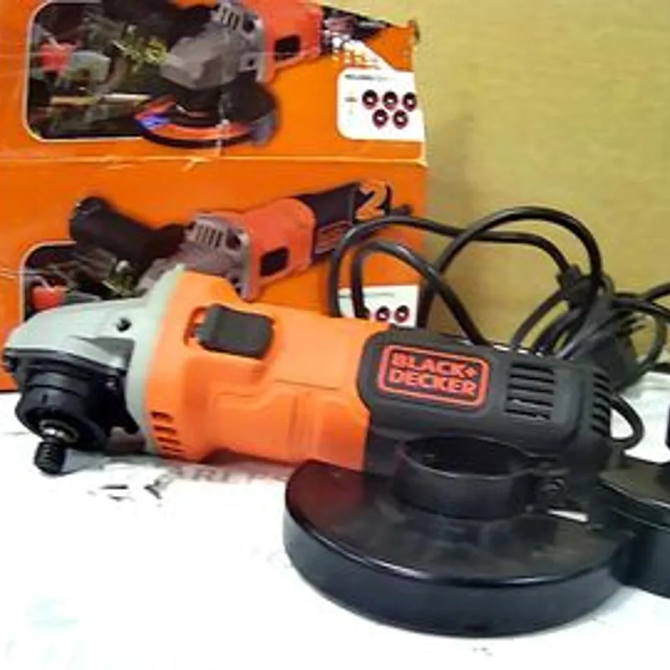 BLACK+DECKER BEG010A5-GB 710W GRINDER 115MM