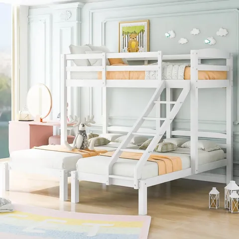 BOXED MICKEL BUNK BED TRIPLE SLEEPER (2 BOXES)