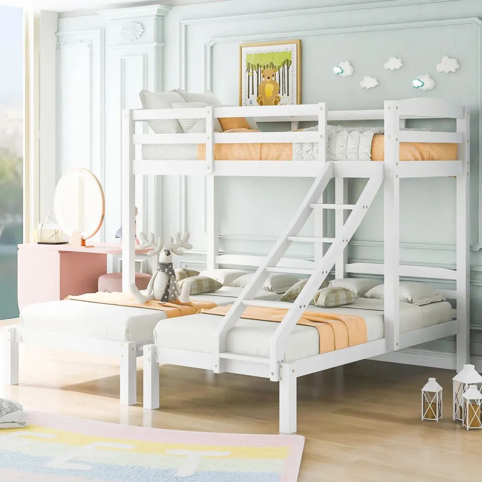 BOXED MICKEL BUNK BED TRIPLE SLEEPER (2 BOXES)