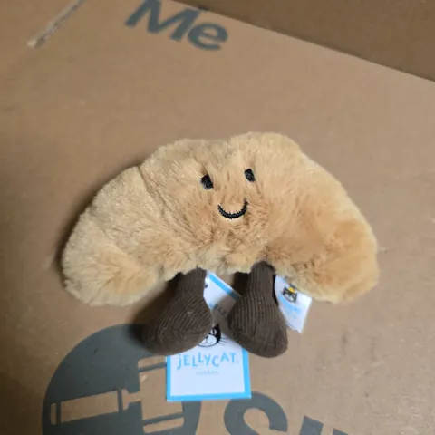 JELLYCAT AMUSEABLE CROISSANT BAG CHARM 