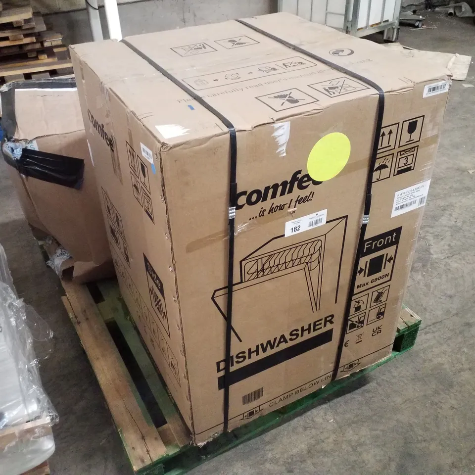 COMFEE FREESTANDING DISHWASHER AND SCHWINN FITNESS 510U EXERCISE BIKE - UNPROCESSED RAW RETURNS