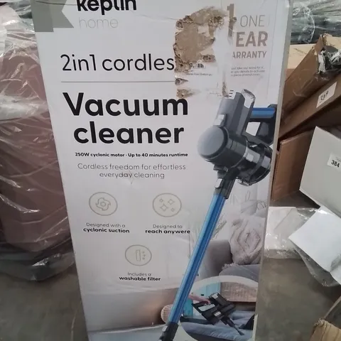 BOXED KEPLIN 2IN1 CORDLESS VACUUM CLEANER