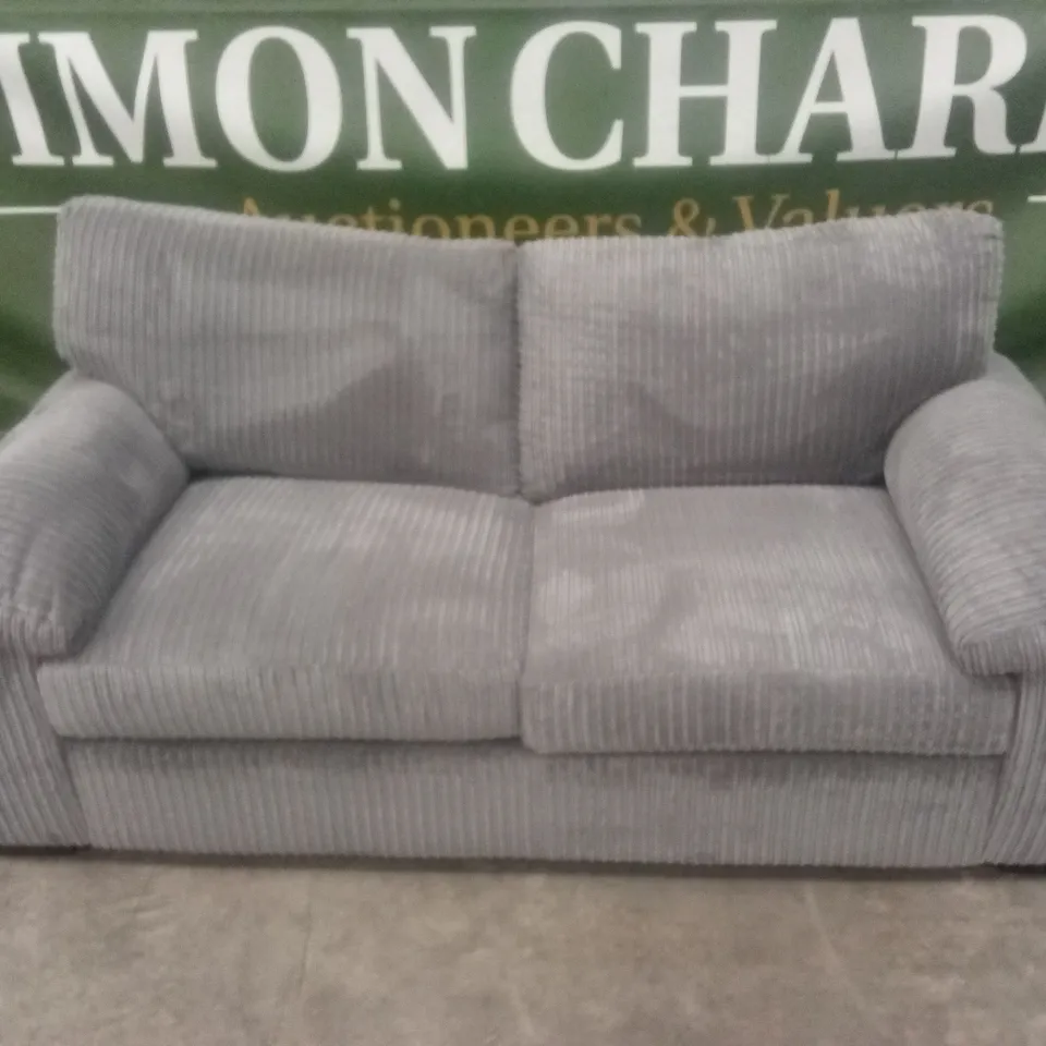 AMALFI STANDARD BACK FABRIC SOFA BED - CHARCOAL RRP £699