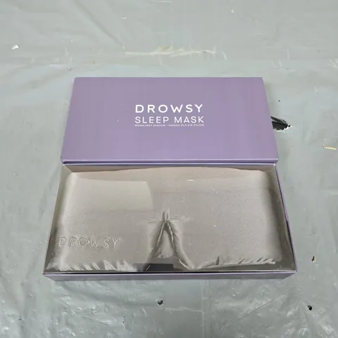 DROWSY SLEEP MASK – MOONLIGHT SHADOW, PADDED SILK EYE PILLOW