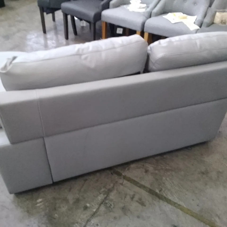 QUALITY DESIGNER KANSAS LIGHT GREY CORNER RHF SECTION 