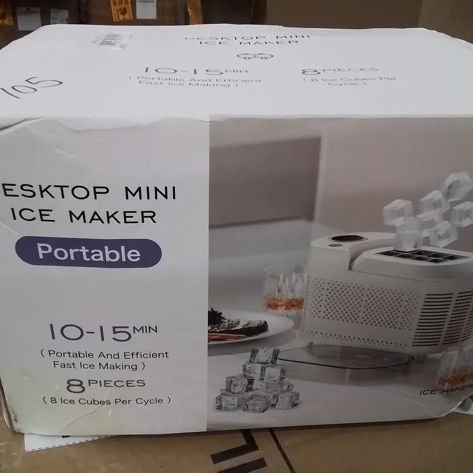 BOXED DESKTOP MINI ICE MAKER 