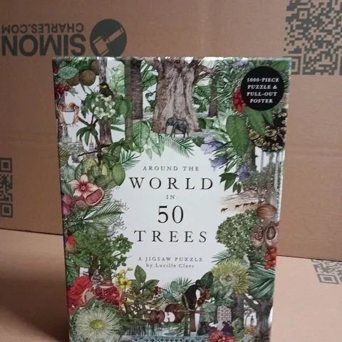 LUCILLE CLERC AROUND THE WORLD IN 50 TREES – 1000-PIECE JIGSAW