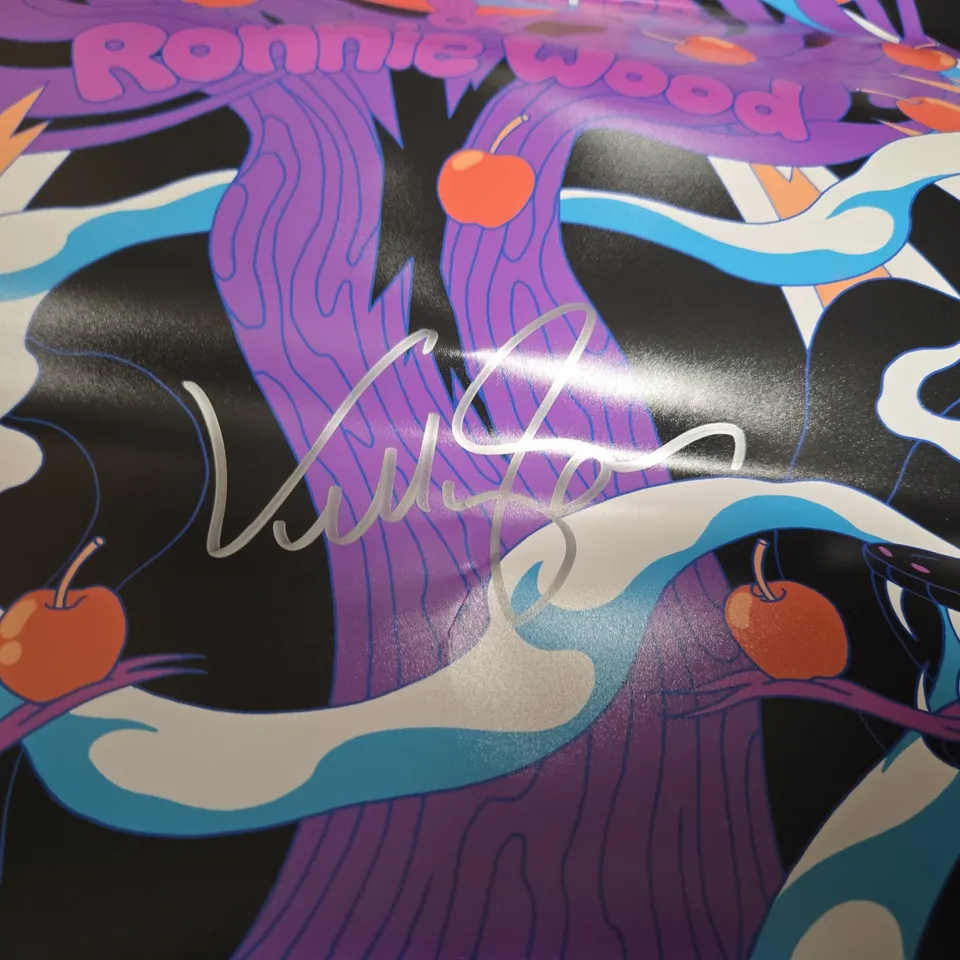 CHARITY CONCERT POSTER FOR TEENAGE CANCER TRUST AT THE ROYAL ALBERT HALL – MONDAY 23RD MARCH 2015 SIGNED BY KELLY JONES