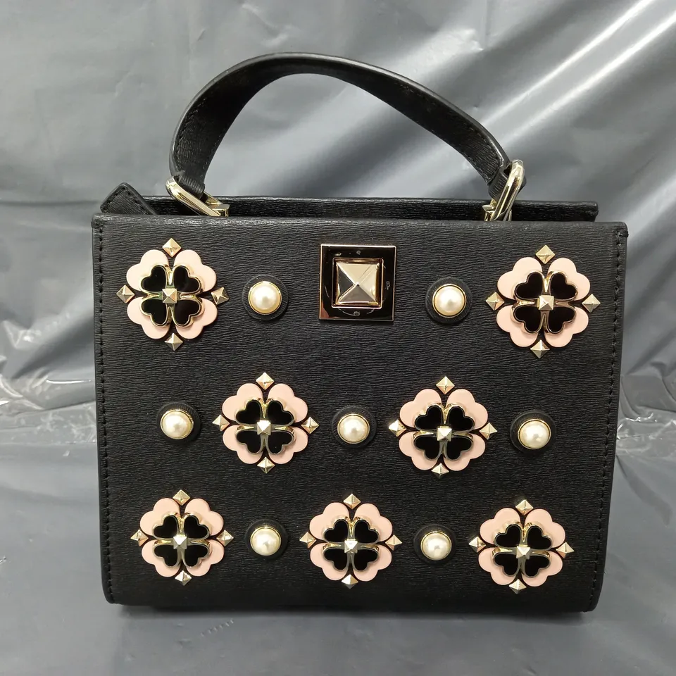 KATE SPADE KELLI DOUBLE COMPARTMENT CROSSBODY BAG IN BLACK