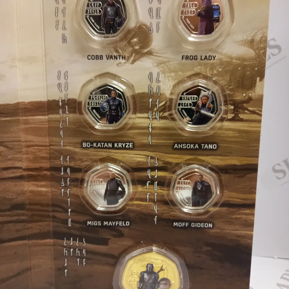 STARWARS THE MANDALORIAN OFFICIAL COLLECTORS COIN PACK 