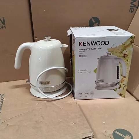 Boxed KENWOOD Elegancy ZJP11.A0CR Jug Kettle - Cream