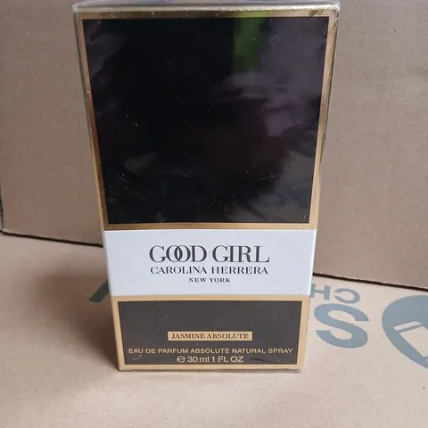 BOXED AND SEALED GOOD GIRL CAROLINA HERRERA NEW YORK JASMINE ABSOLUTE EAU DE PARFUM 30ML