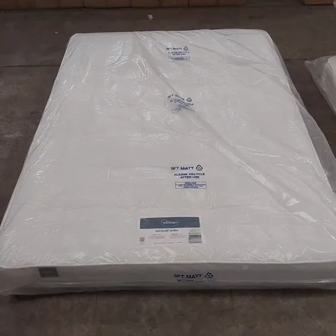 QUALITY BAGGED SILENTNIGHT MICROCOIL ORTHO 5FT KING SIZE MATTRESS