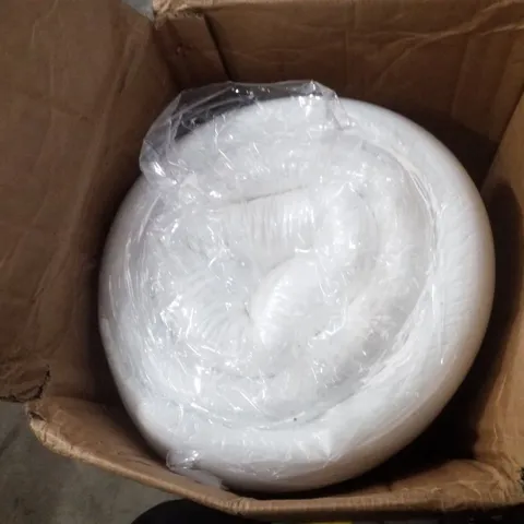 BOXED YAHEETECH SINGLE 3FT ROLLED MATTRESS - WHITE