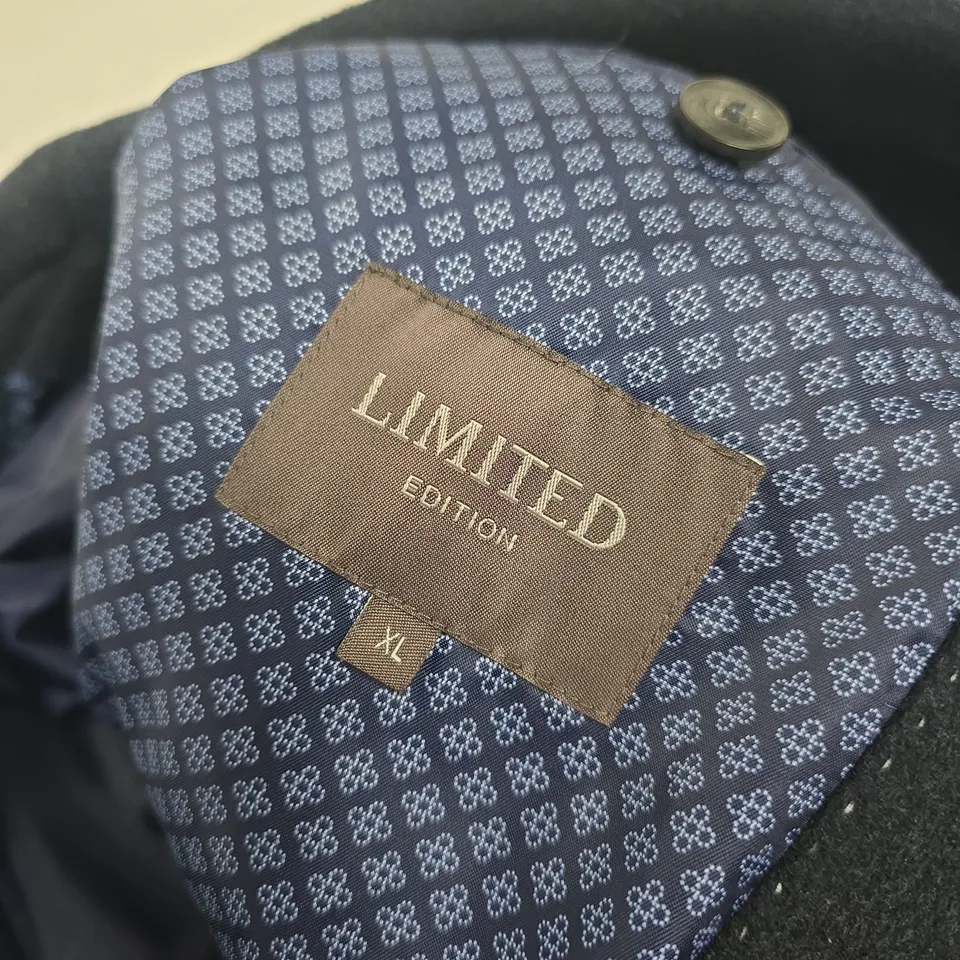 Limited Edition Men's Coat – Dark Navy, UK M