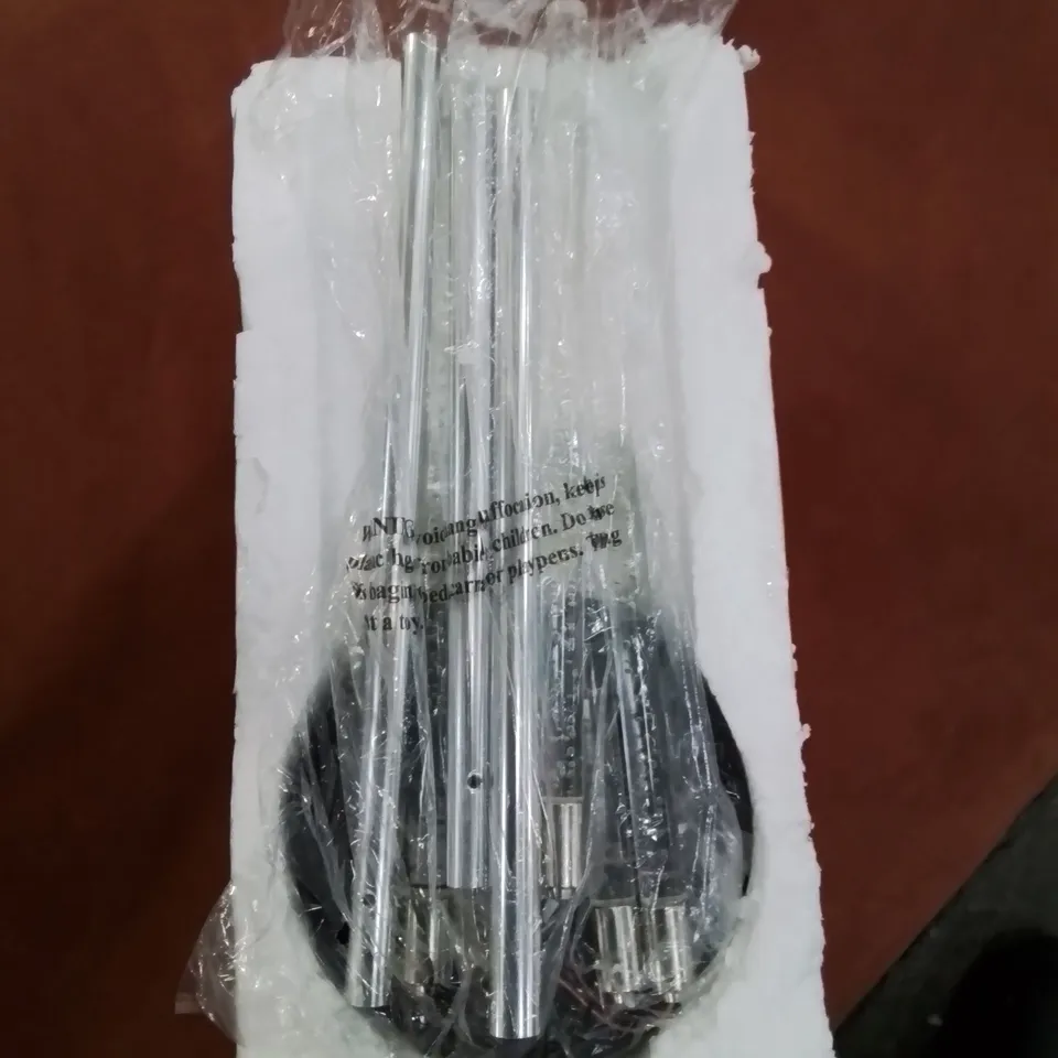 A SET OF LED SOLAR WIND CHIMES