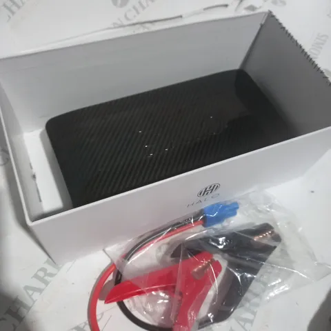 BOXED HALO AIR BOLT JUMPSTARTER KIT IN BLACK GRAPHITE COLOUR