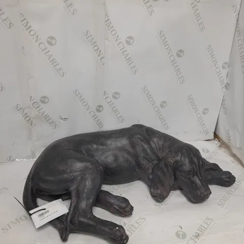 MY GARDEN STORIES LAYING LABRADOR SCULPTURE