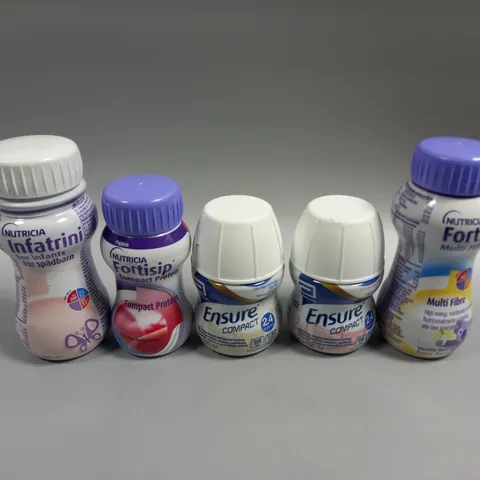 APPROXIMATELY 15 ASSORTED FOOD SUPPLEMENT DRINKS IN VARIOUS FLAVOURS