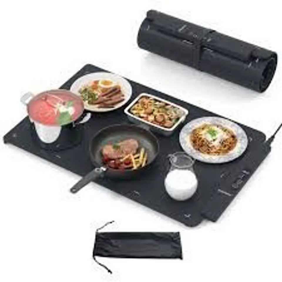 BOXED ELECTRIC SILICONE FOOD WARMING MAT WITH FAST FULL SURFACE HEATING