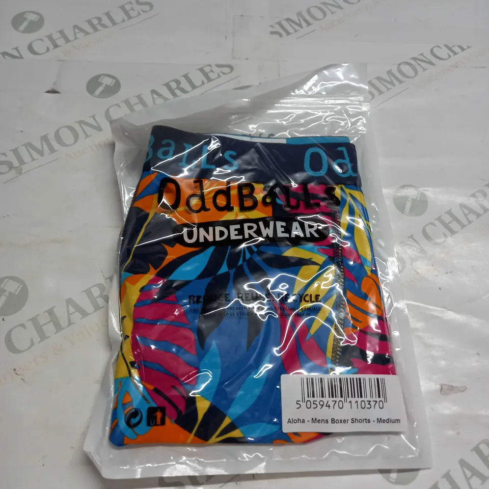 ODDBALLS MENS BOXER SHORTS SIZE M