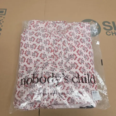 NOBODY'S CHILD PINK TULA MIDI DRESS – UK 8