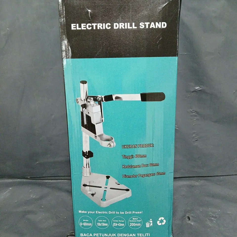 BOXED ELECTRIC DRILL STAND 