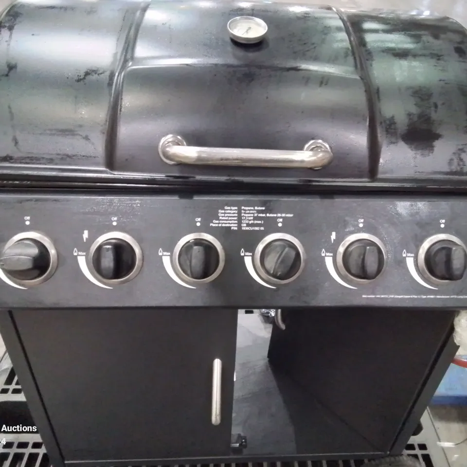 PALLET CONTAINING GRILLMEISTER GASGRILL 6 PLUS 1 PROPANE, BUTANE GAS BARBECUE 