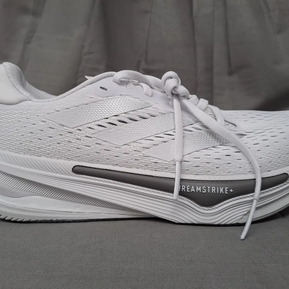 PAIR OF ADIDAS SUPERNOVA PRIMA SHOES IN LIGHT GREY UK SIZE 8