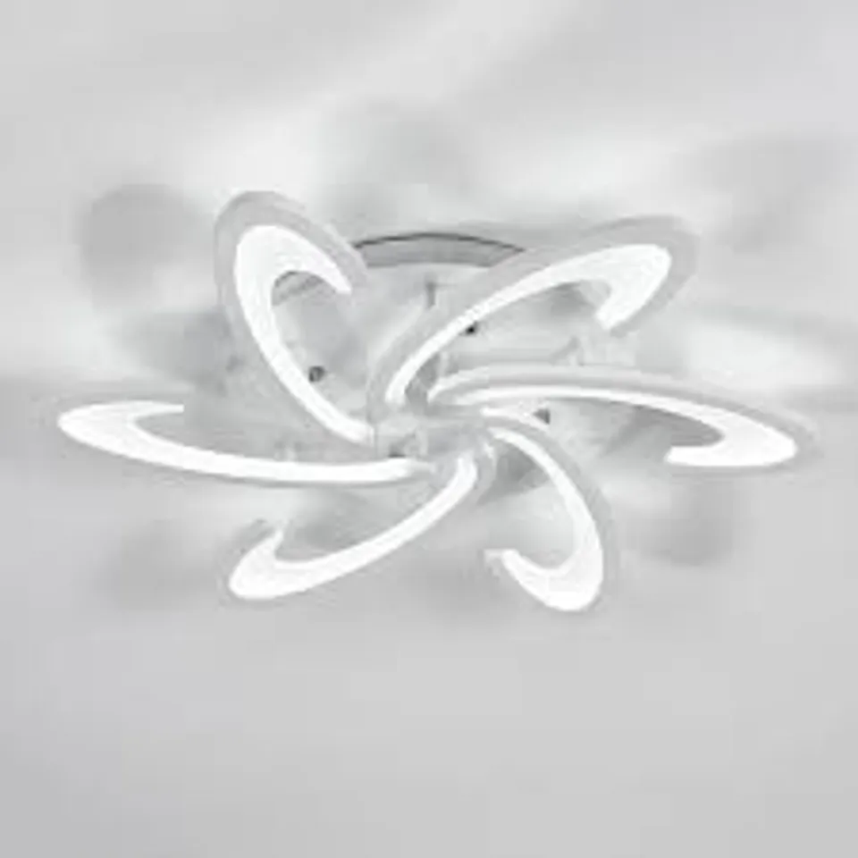BOXED 6-LIGHT LED SEMI FLUSH MOUNT