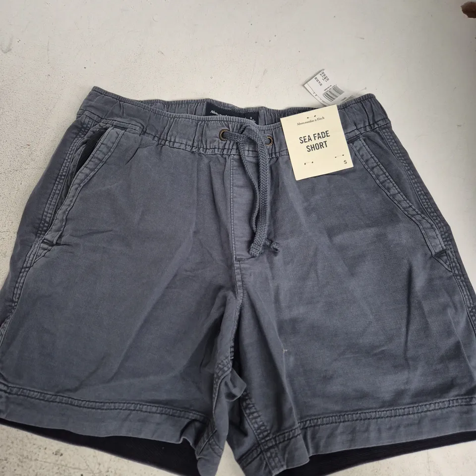 ABERCROMBIE & FITCH SEA FADE SHORT – NAVY, SIZE S