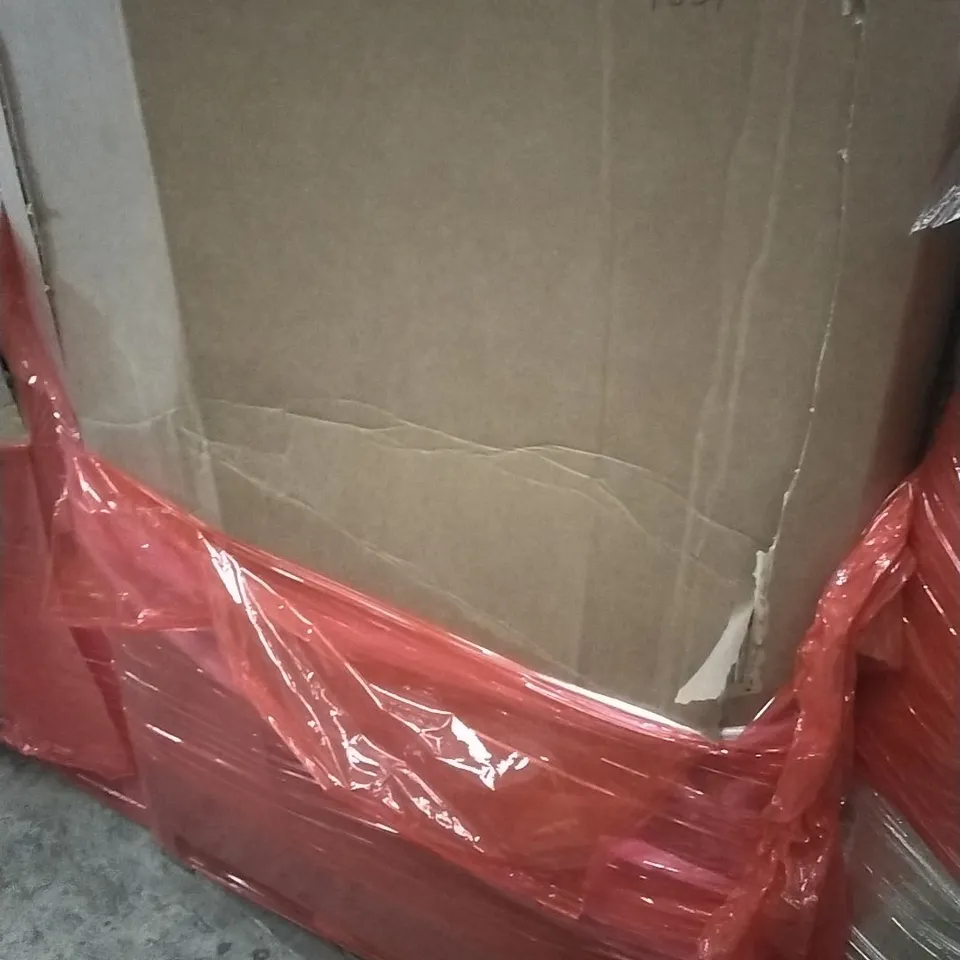 PALLET OF ASSORTED HOUSEHOLD GOODS AND PRODUCTS TO INCLUDE; BOXED FURNITURE ETC