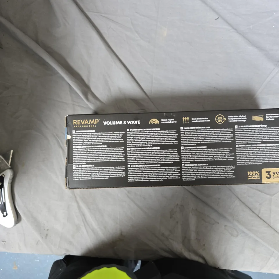 REVAMP VOLUME & WAVE HAIR STYLING TOOL – CERAMIC BARREL (PROFESSIONAL)