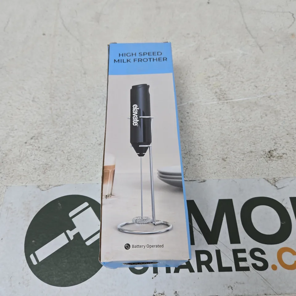 MILK FROTHER – HIGH SPEED, BATTERY OPERATED, BOXED