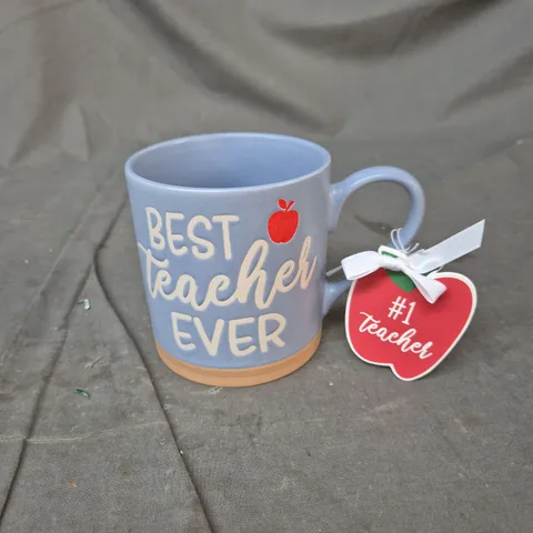 SUNDAY MORNING CERAMICS BEST TEACHER EVER MUG