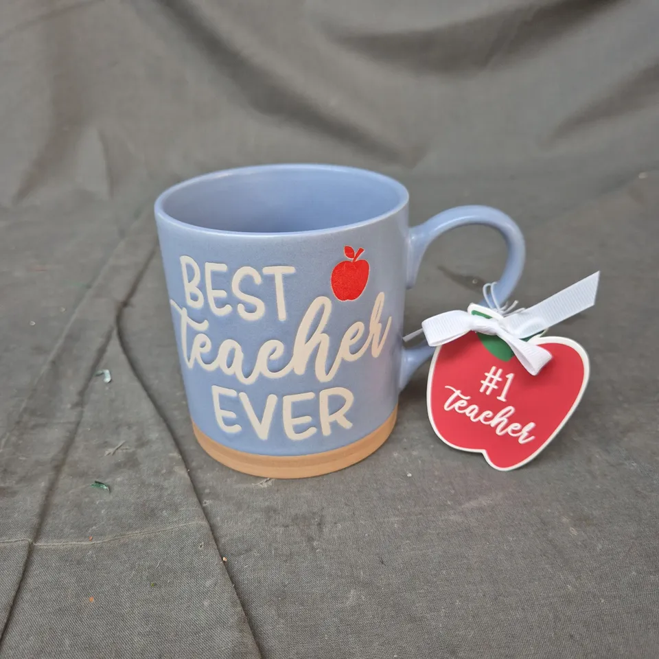 SUNDAY MORNING CERAMICS BEST TEACHER EVER MUG