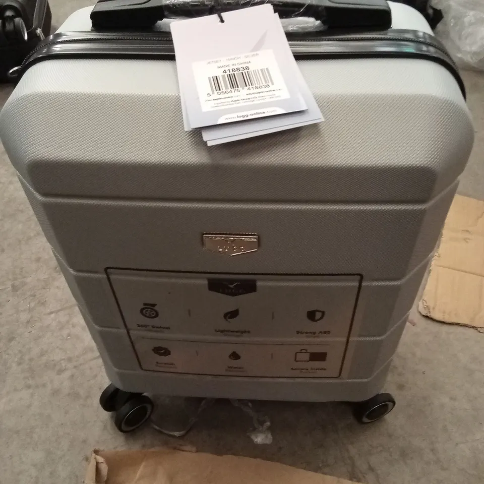 LUGG JETSET CABIN BAG SILVER 