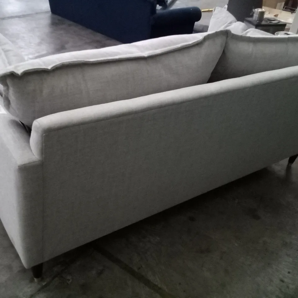 QUALITY THE LOUNGE CO DESIGNER 2.5 SEATER SOFA - GREY FABRIC 