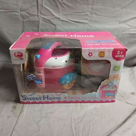 SWEET HOME PINK TOY RICE COOKER IN BOX – AGES 3+