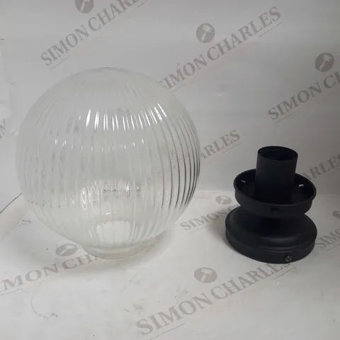 JOHN LEWIS AND PARTNERS VINTAGE GLOBE OUTDOOR CEILING LIGHT 