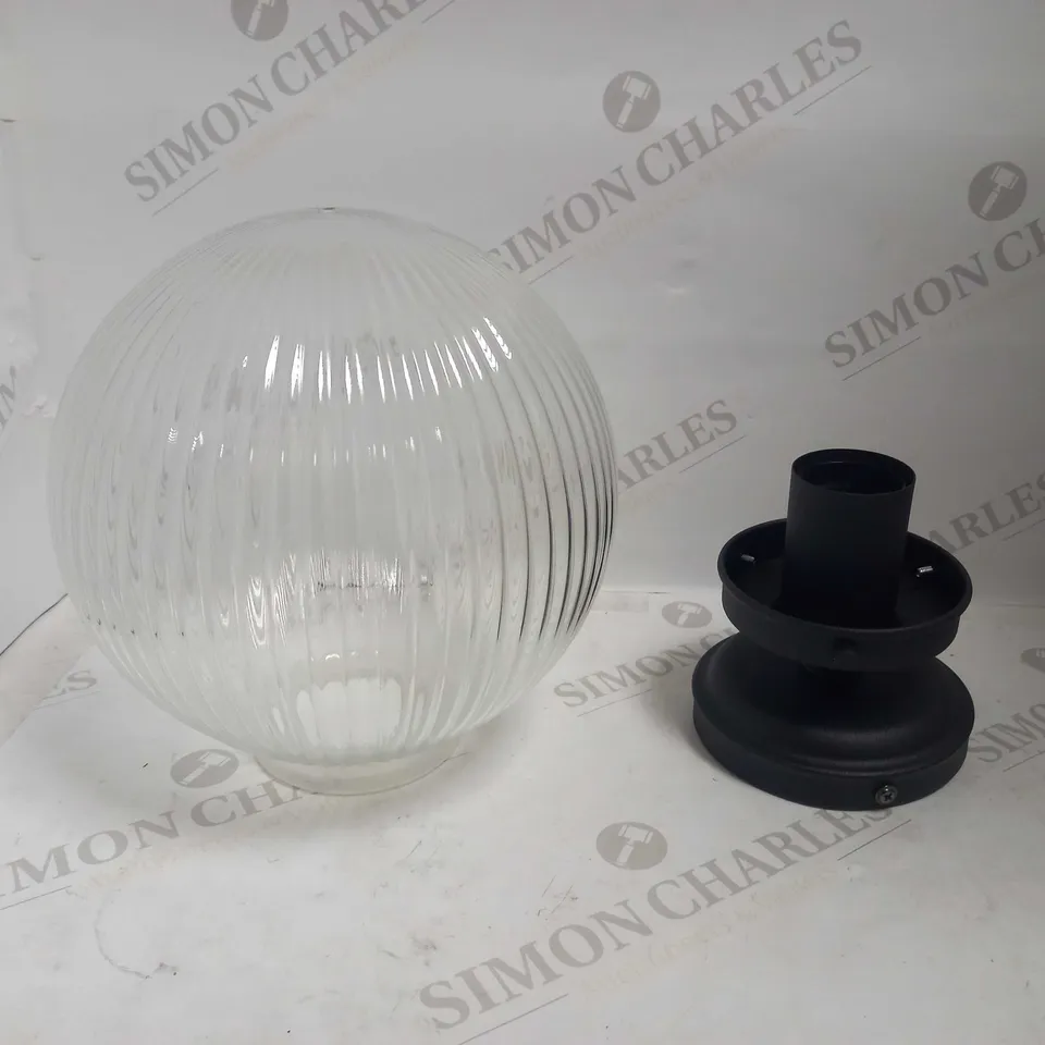 JOHN LEWIS AND PARTNERS VINTAGE GLOBE OUTDOOR CEILING LIGHT 