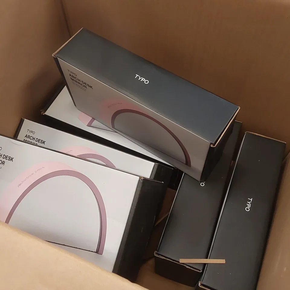 PALLET CONTAINING A WIDE RANGE OF BRAND NEW PRODUCTS TO INCLUDE ITEMS SUCH AS: ARCH DESK MIRRORS, MUGS, CAR AIR FRESHENERS, EAR BUD CASES, CLOTHING ECT