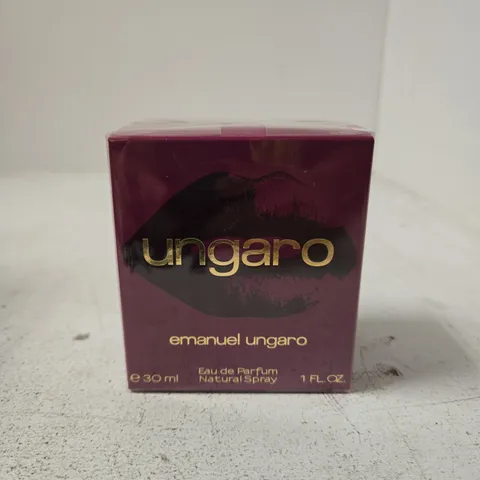 EMANUEL UNGARO UNGARO 30ML BOXED SEALED EAU DE PARFUM NATURAL SPRAY