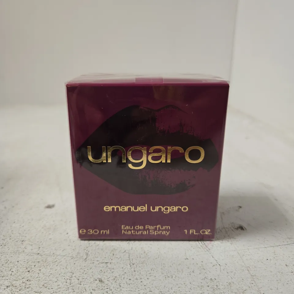 EMANUEL UNGARO UNGARO 30ML BOXED SEALED EAU DE PARFUM NATURAL SPRAY