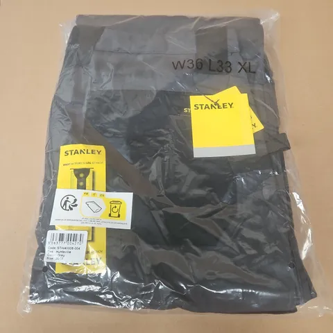 BAGGED STANLEY HUNTSVILLE BOTTOMS IN GREY - 36/33