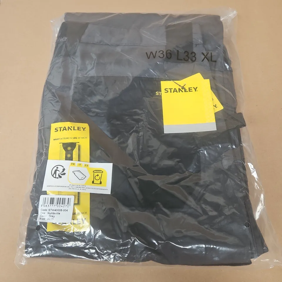 BAGGED STANLEY HUNTSVILLE BOTTOMS IN GREY - 36/33