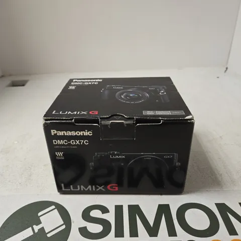 PANASONIC LUMIX DMC-GX7C MIRRORLESS CAMERA WITH KIT LENS – BOXED