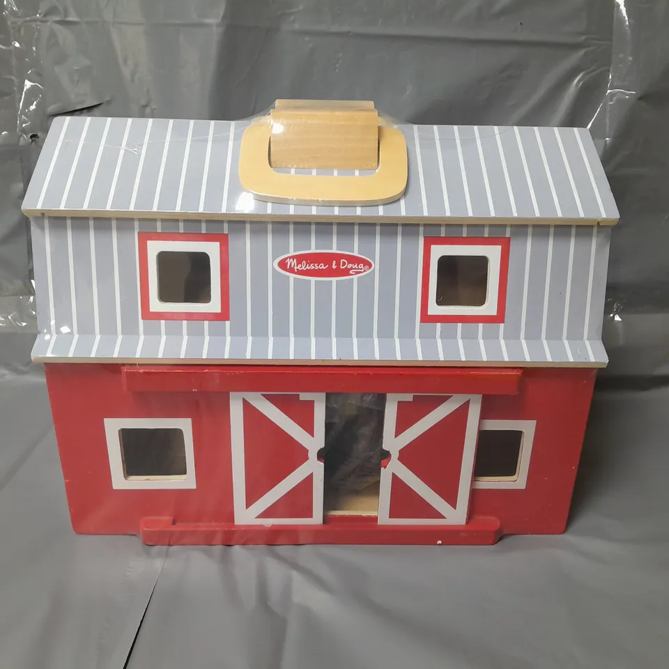 SEALED MELISSA & DOUG FOLD AND GO BARN