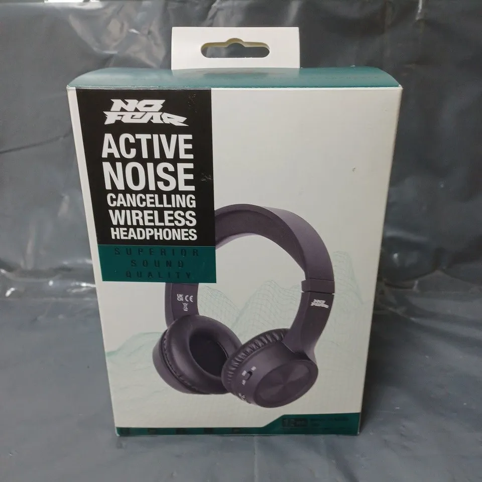 NO FEAR ACTIVE NOISE CANCELLING WIRELESS HEADPHONES