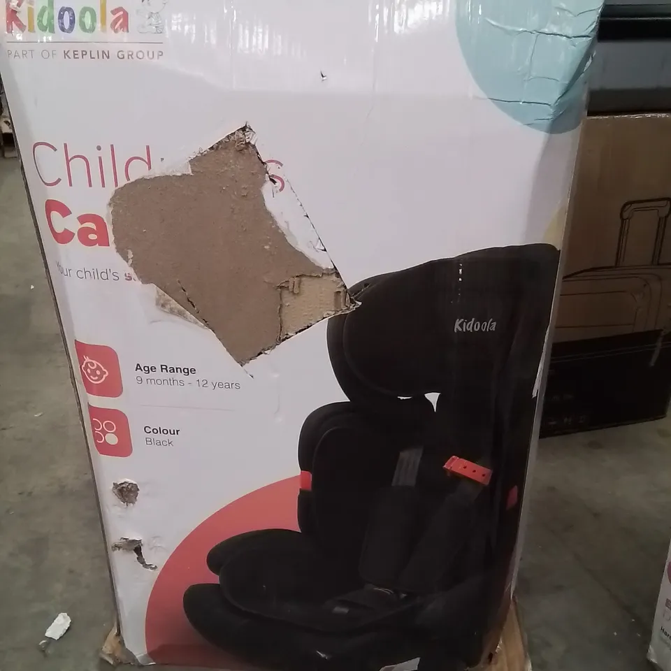 BOXED KIDOOLA CHILDREN'S CAR SEAT